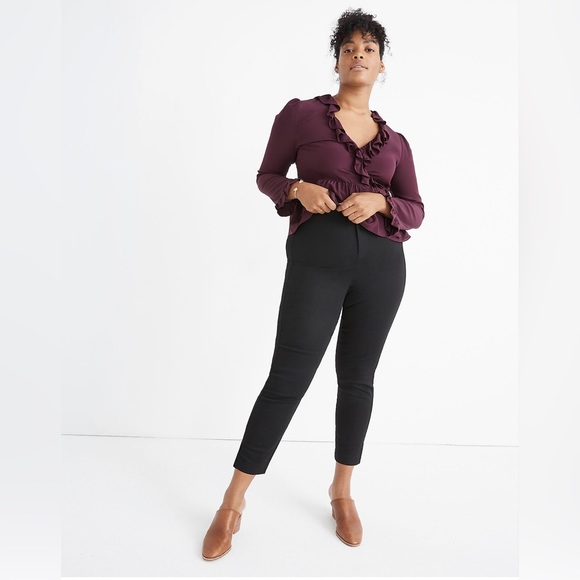 NEW Madewell Fraser Slim Pant Size 37 - Picture 4 of 4